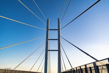 Fototapeta na wymiar Brücke Stralsund Rügen