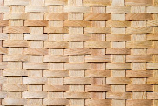 Wood Basket Background