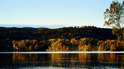 Gol Norway in autumn © SteinOve