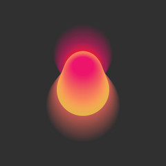 Abstract liquid shape. Vector modern illustration.