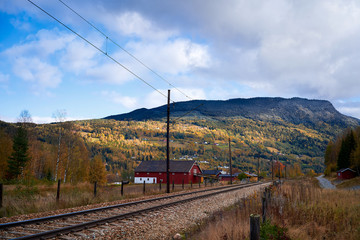 Gol Norway in autumn © SteinOve
