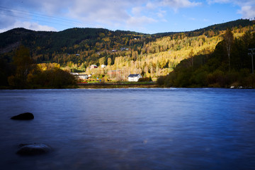 Gol Norway in autumn