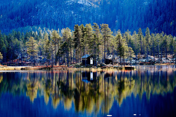 Gol Norway in autumn © SteinOve