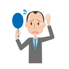 薄毛　ハゲ　脱毛症　若ハゲ　男性　悩み