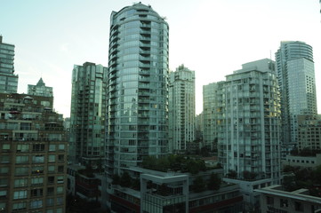 Fototapeta premium modern buildings in Vancouver
