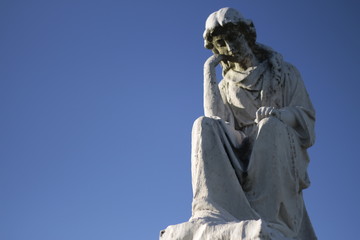 Fototapeta premium Weathered Statue