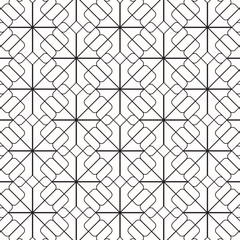 Fototapeta premium Abstract geometry on background. vector pattern. pattern is on swatch panel.