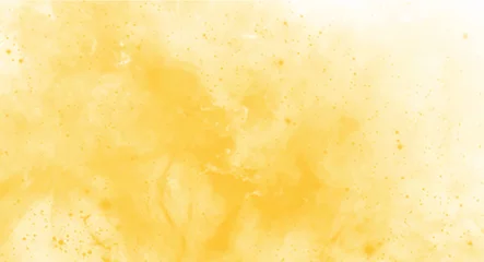 Gelber Aquarellhintergrund für Ihr Design, Aquarellhintergrundkonzept, Vektor. © BoszyArtis