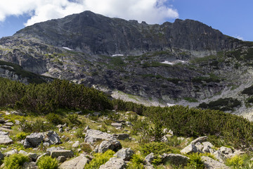 Landscape near The Camel peak, Rila Mountain, Bulgaria