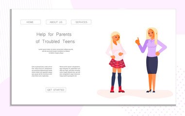 Motherhood and education of adolescents