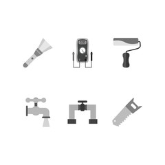 6 construction Icons For Personal And Commercial Use...
