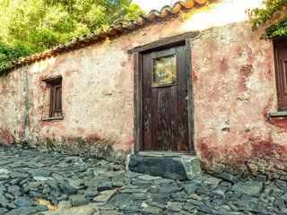 colonial town stone street colonia de sacramento uruguay