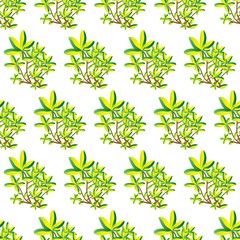 The vector seamless pattern. Cute flower pattern. Vector for wallpaper, child apron, fabric, textile pattern. Endless print. Background illustration vector.