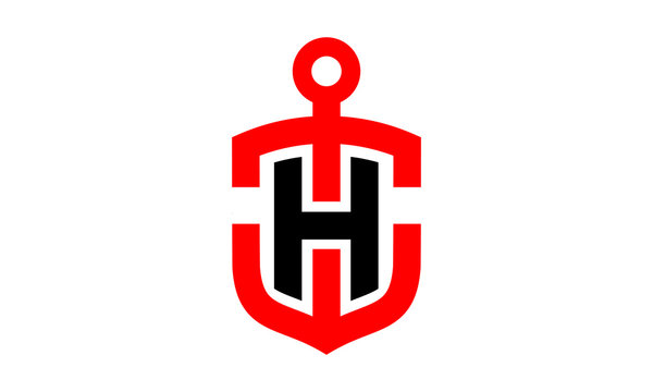 logo symbol vector travel initial h