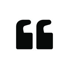 Quote icon vector
