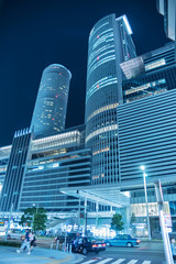 High rise office building in Nagoya City, Japan