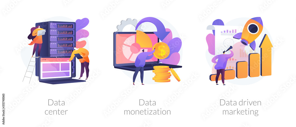 Poster information storage systems. marketers developing strategies. economic benefits. data center, data m