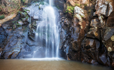 Cascada de Yelapa - Beautiful Tropical Waterfall in Yelapa, Jalisco, Mexico.