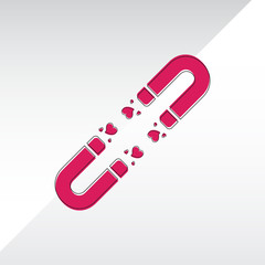 Magnet design vector art template