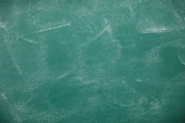 Dirty green chalkboard as background. Space for text