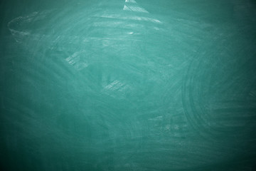 Dirty green chalkboard as background. Space for text