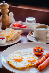 delicious food and drink in the hotel and restaurant in Champasak, Laos