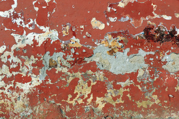 Textura de pared roja