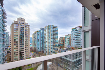 random balcony view in Vancouver, BC 