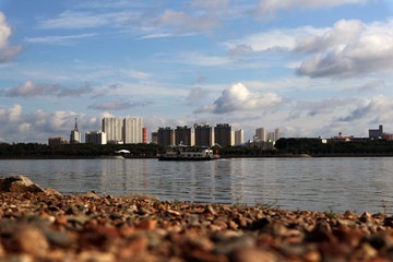 san diego skyline at sunset