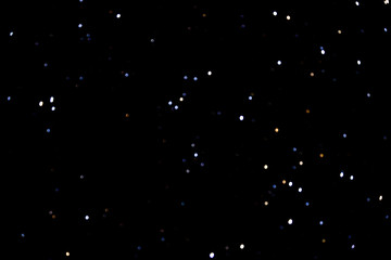 stars on black background