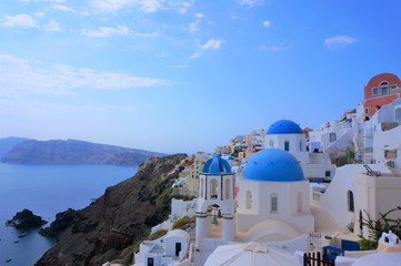 Fototapeta premium santorini island in greece