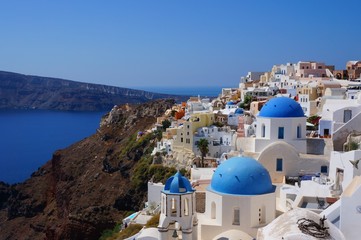 santorini island in greece