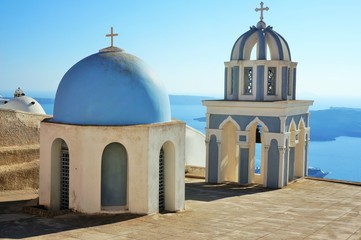 santorini island in greece