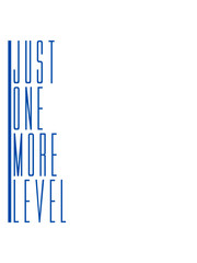 Design Just One text spruch