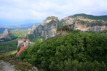 The Meteora Monasteries in Greece