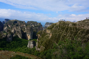 The Meteora Monasteries in Greece