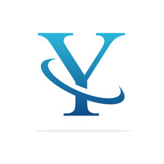 Y logo art icon design 