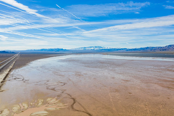 Aerial view of Nevada Solar One