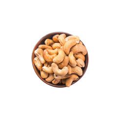 nuts or cashew nuts on the background new.