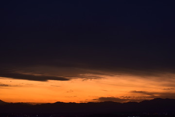 Fototapeta na wymiar Sunset Gradation-12