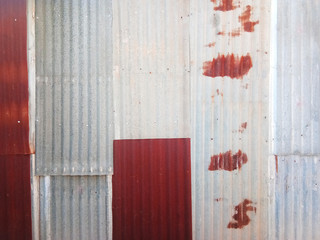Old zinc background in vintage style