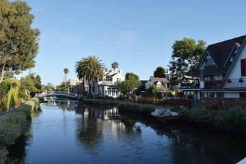 Fototapeta na wymiar Little Venedig Los Angeles