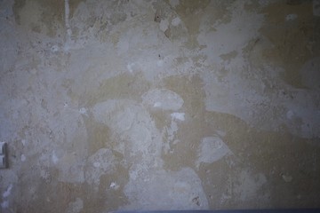 bare concrete wall under construction