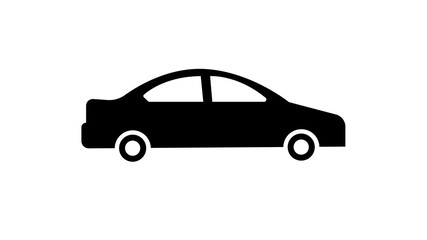 Obraz na płótnie Canvas car icon isolated sign symbol illustration