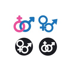 Gender logo vector