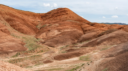 Fototapeta premium Colored Hills Turkey Igdir