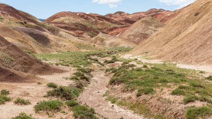 Colored Mountains Hills Turkey