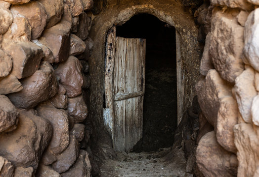 Kandovan Iran Door Cave