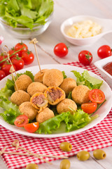 Ascoli stuffed olives.