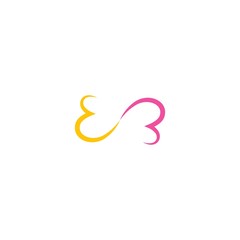 Fototapeta premium Love Logo Vector
